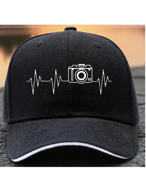 Fotograf Cap Sort til Fotografer